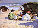 A Day at the Seashore by Edward Henry Potthast